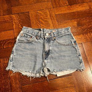 Vintage Levi's denim shorts